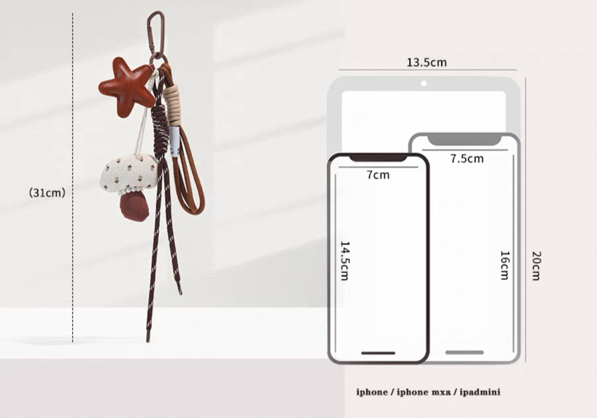 ShroomPop Keychain