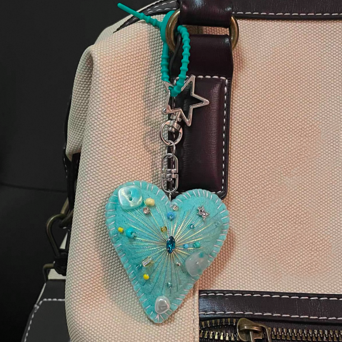 Nebula Stitch Charm