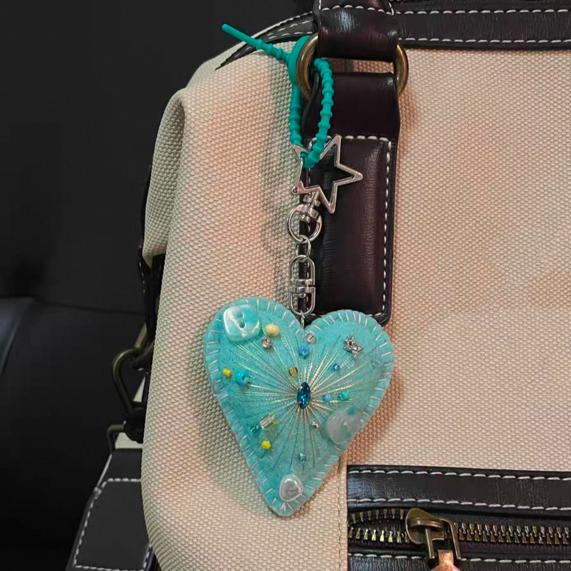 Nebula Stitch Charm