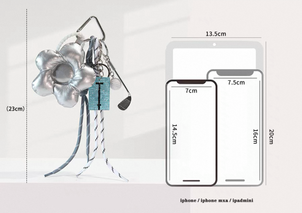 ShimmerFlora Keychain