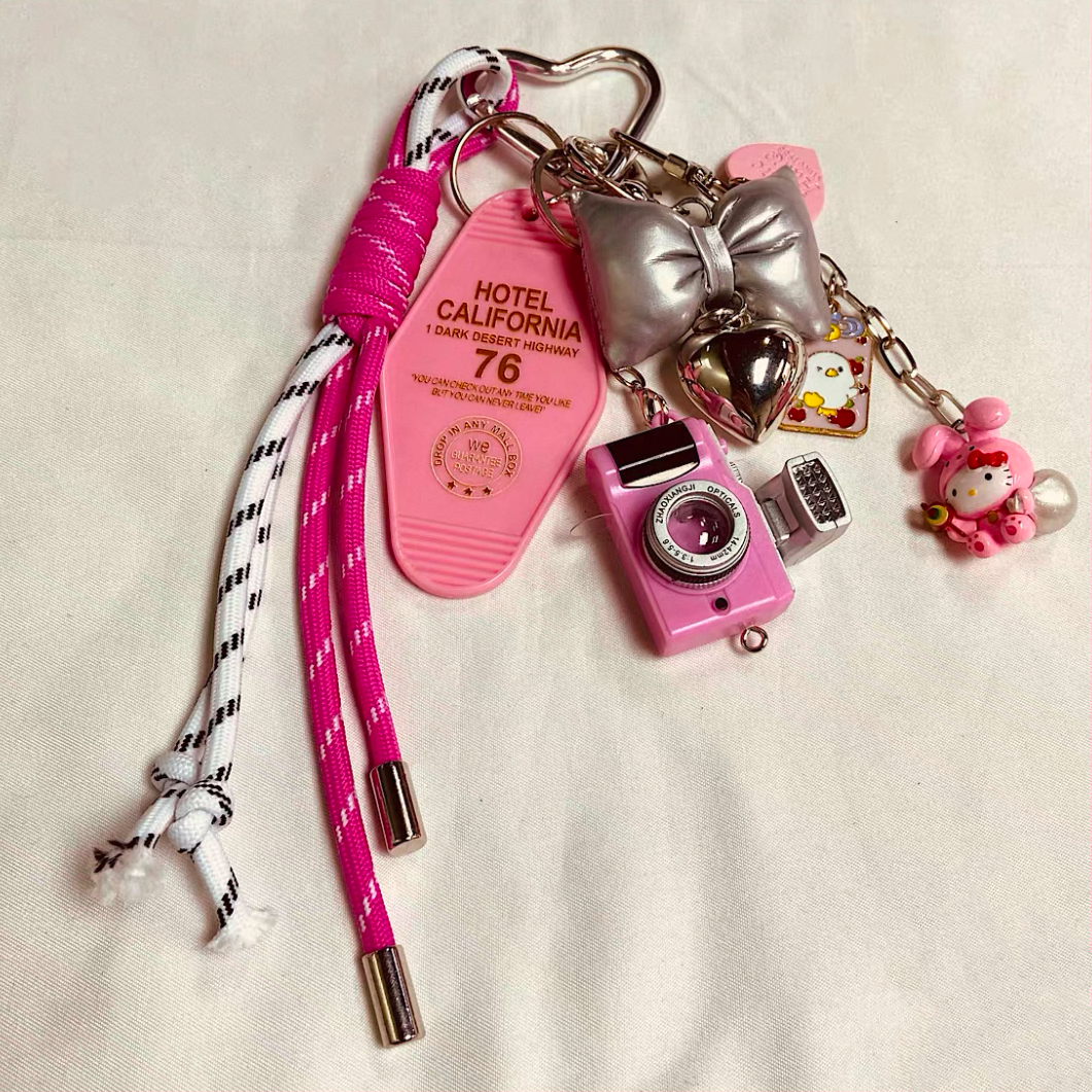Pink Motel Dreams Charm