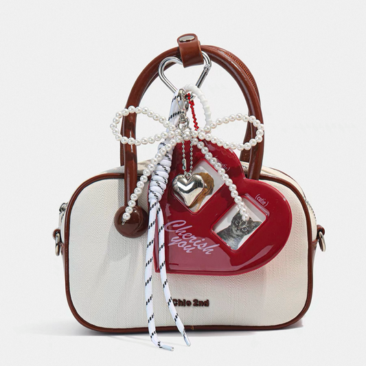 Scarlet Snap Keychain