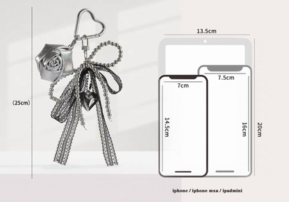Noir Garden Keychain